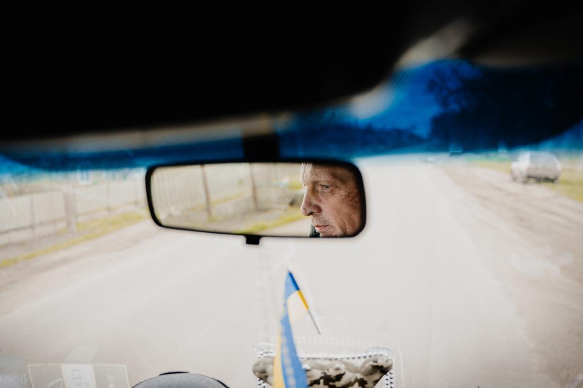 Ambulance driver Ihor lived in Malta for 15 years before the war. Photo: MOAS/Giuseppe Attard.