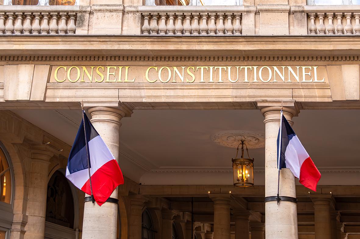 Constitutional court in France. Photo: Shutterstock.com