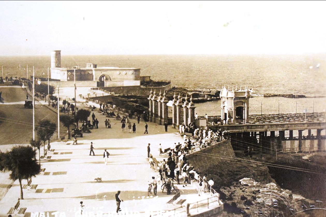 A Chalet postcard by the Result Studio, Sliema, used in 1930.