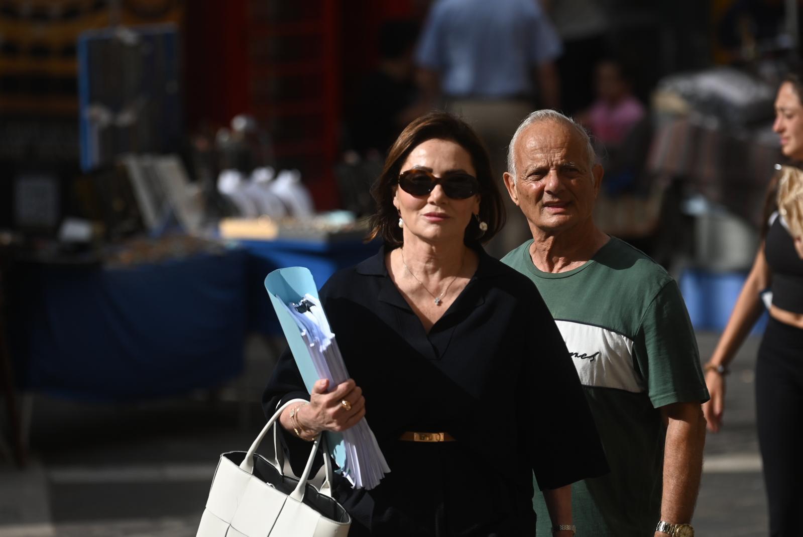 Defence lawyer Giannella de Marco entering court on Thursday. Photo: Jonathan Borg