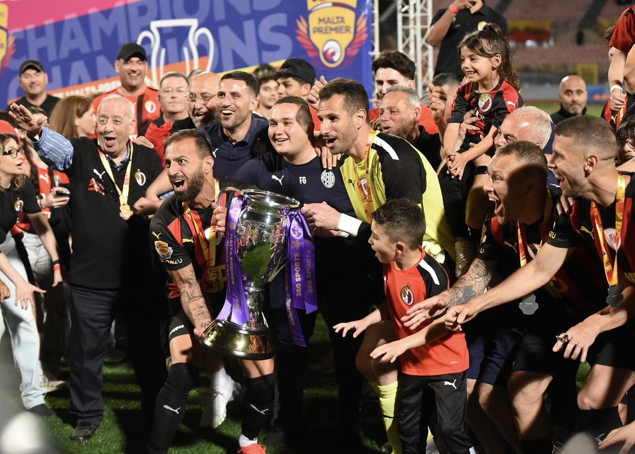 Ħamrun Spartans won the Premier League for the 11th time.