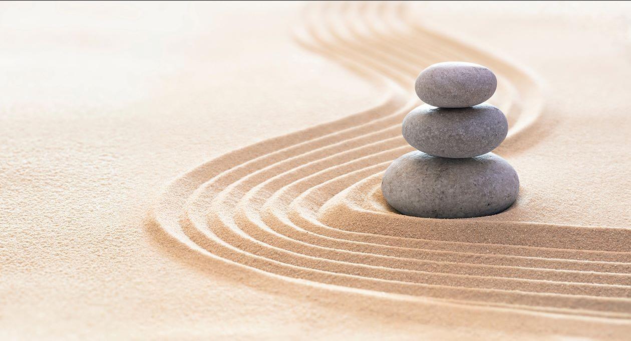 The poems are all based on sand and pebbles as a metaphor of life. Photo: Shutterstock.com