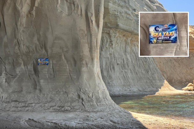 'I affixed ad onto Ġnejna cave to help stranded people': watersports owner
