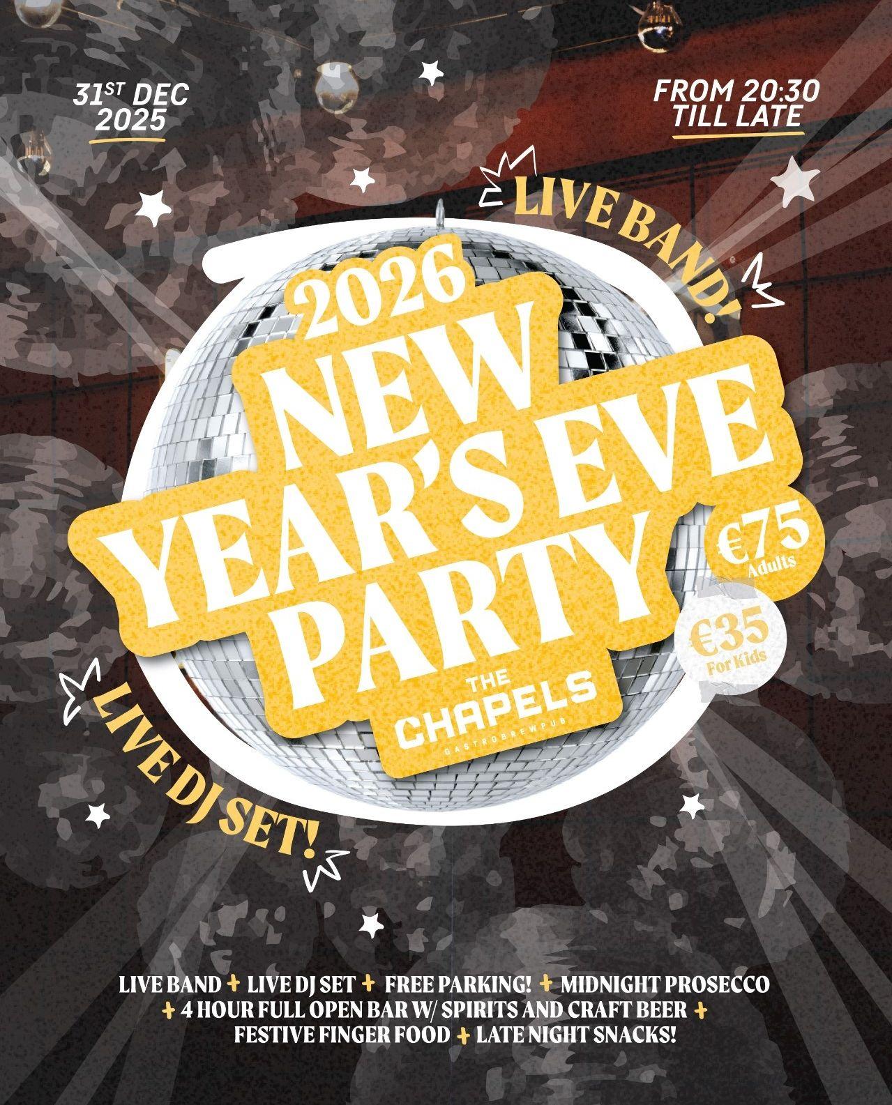It promises to be a fun night at The Chapels, an evening full of good food, drinks and good music.