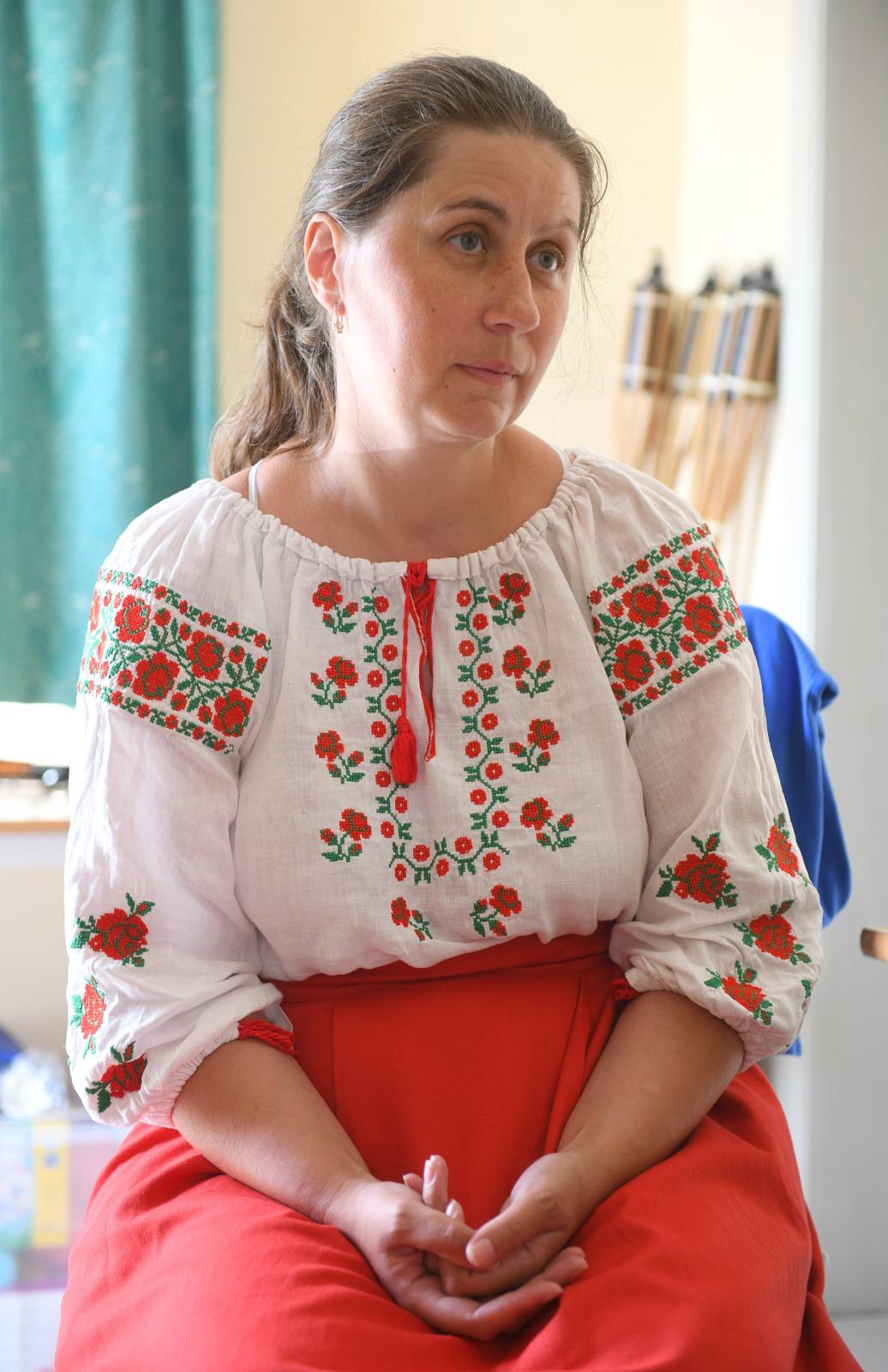 Inna Voloshgne, from Soborna, said the NGO supports about 200 families, most of whom have lost their father since February 2022.