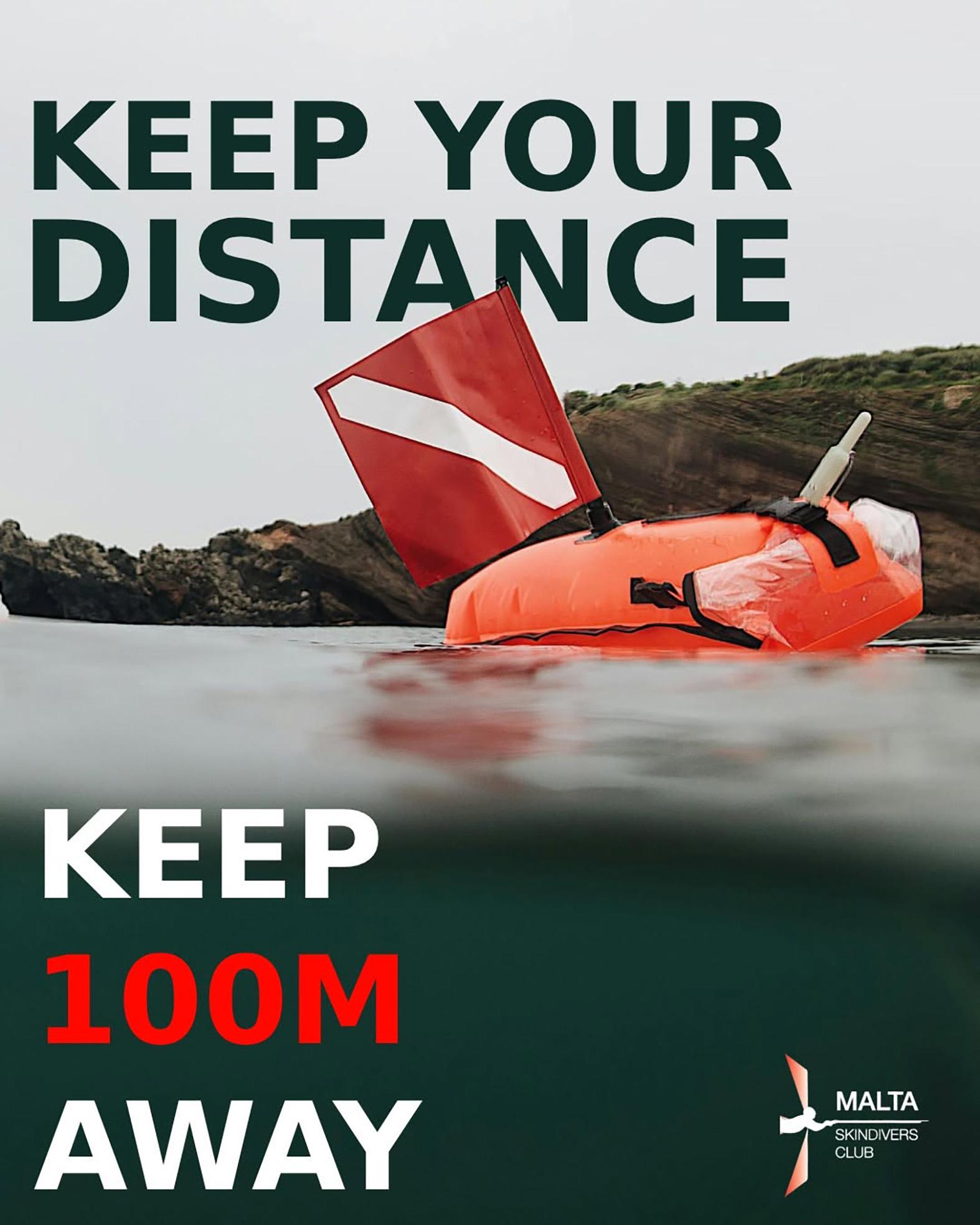 As part of its campaign, the group has created several posters and videos reminding both boaters and divers of their responsibilities.