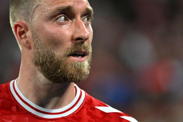 Denmark’s Christian Eriksen collapses during Ukraine friendly
