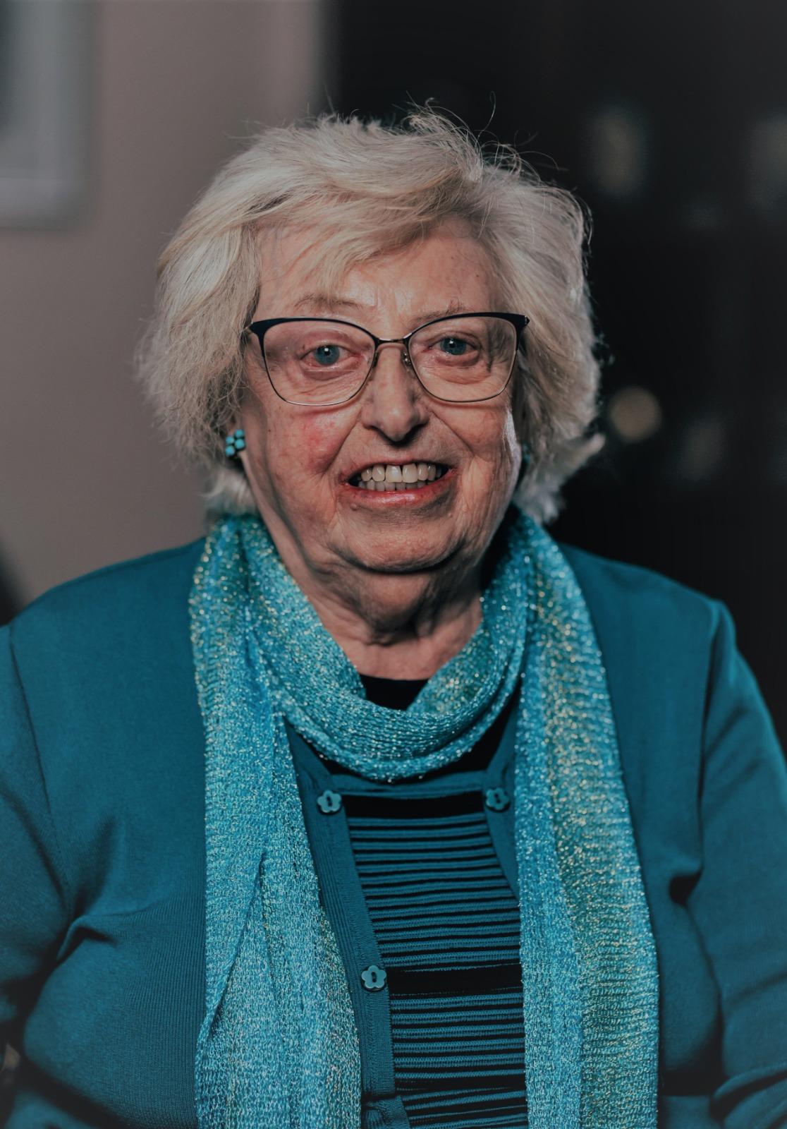 Lina Brockdorff in her later years. Photo: Brockdorff family