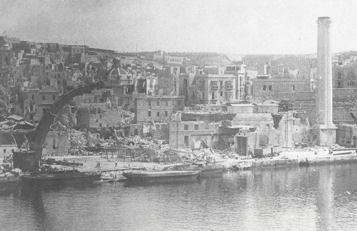 Cospicua Wharf disappeared.