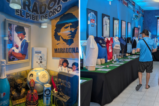 'He had pure natural talent’ - Napoli supporters club hosts Maradona exhibition
