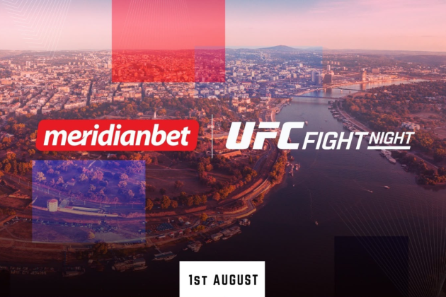 Meridianbet partners UFC for historic Belgrade event