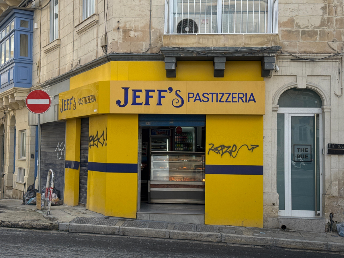 Jeff's Pastizzeria was one of the businesses affected. Photo: Jonathan Borg