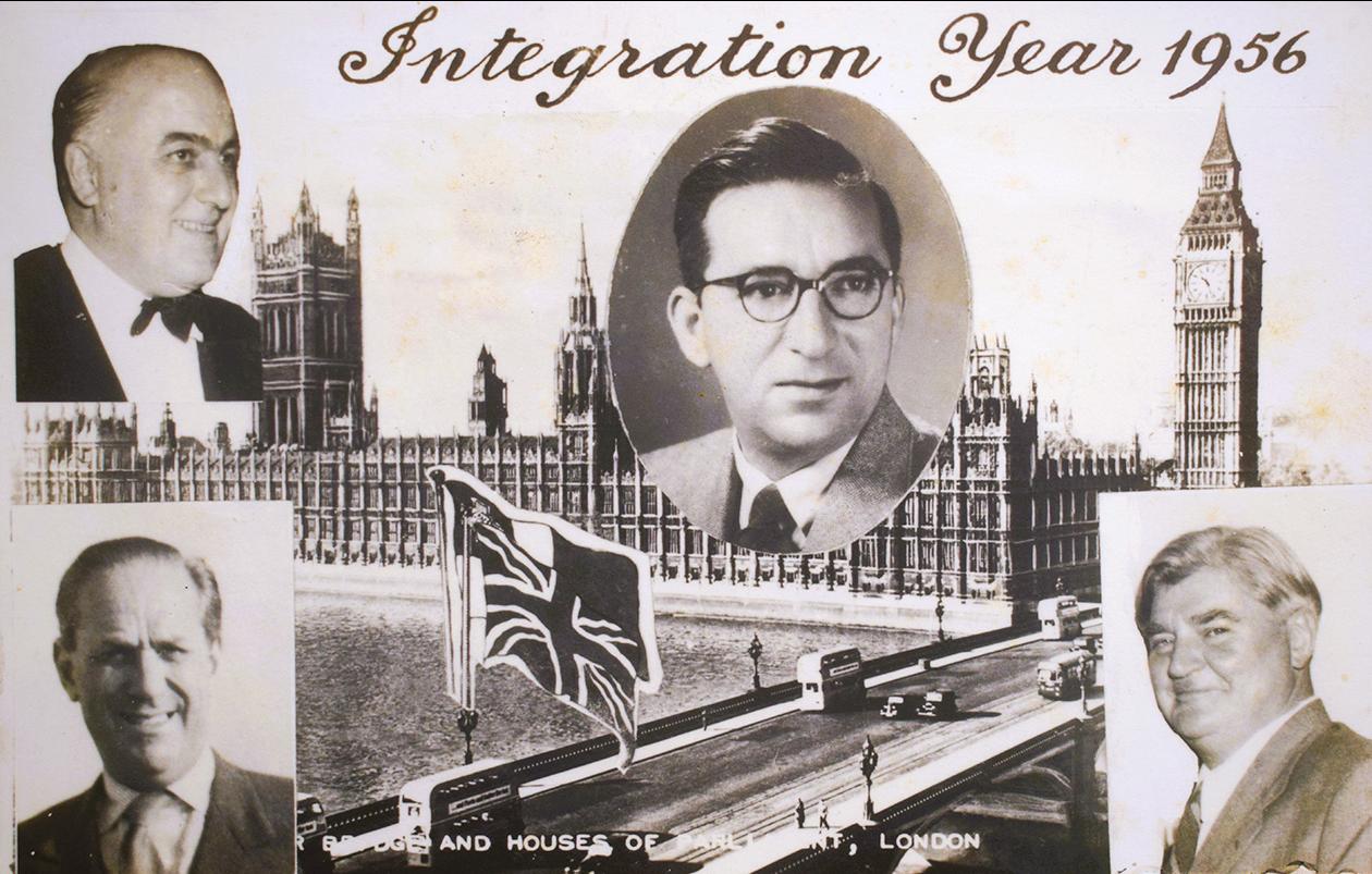 The Union Jack was very prominent in the 1956 political campaign to integrate Malta into the UK.