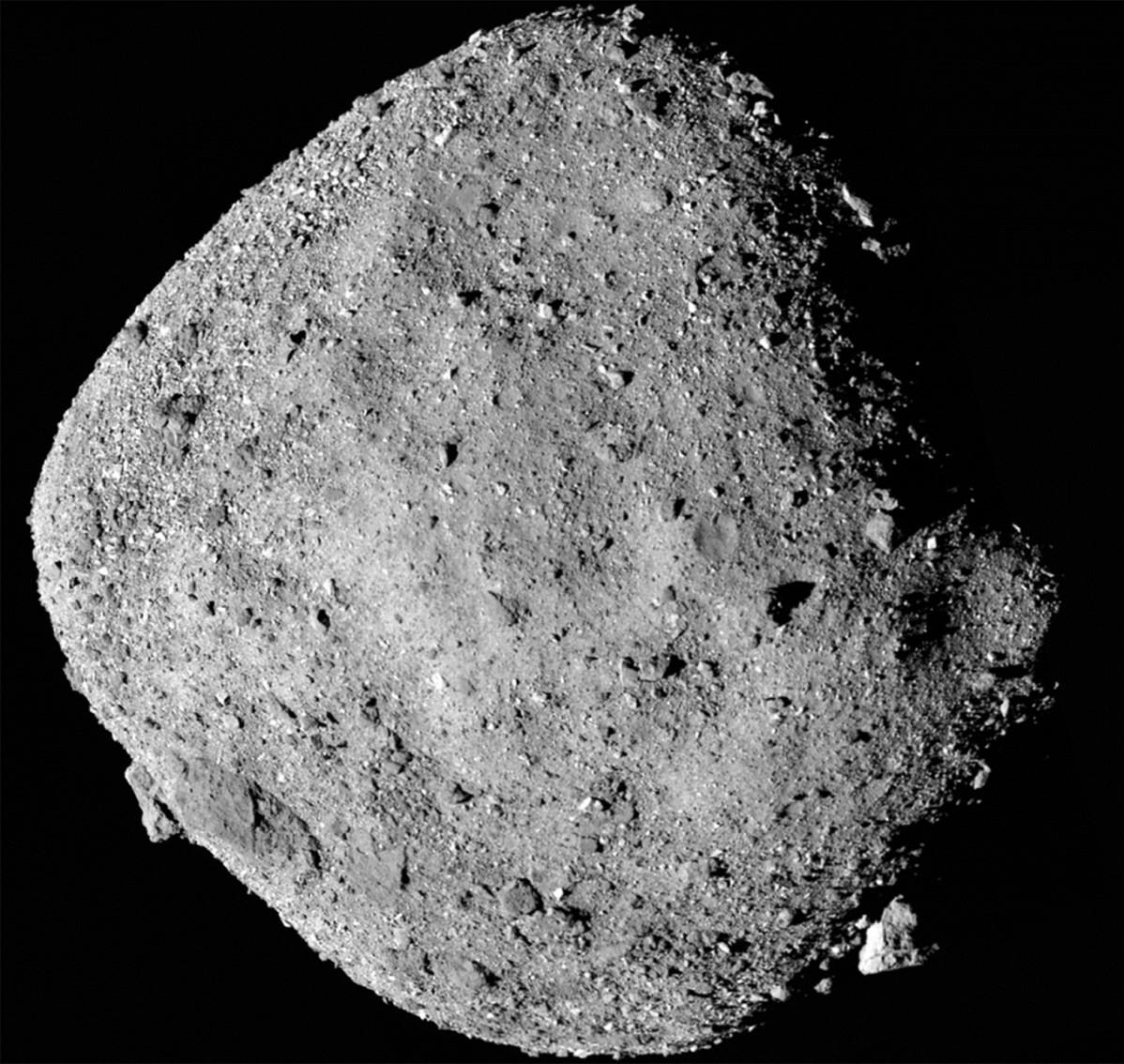 The team now has its sights set on samples collected from the Bennu asteroid by NASA&rsquo;s 2023 OSIRIS REx mission. Photo: Nasa/Goddard/University of Arizona