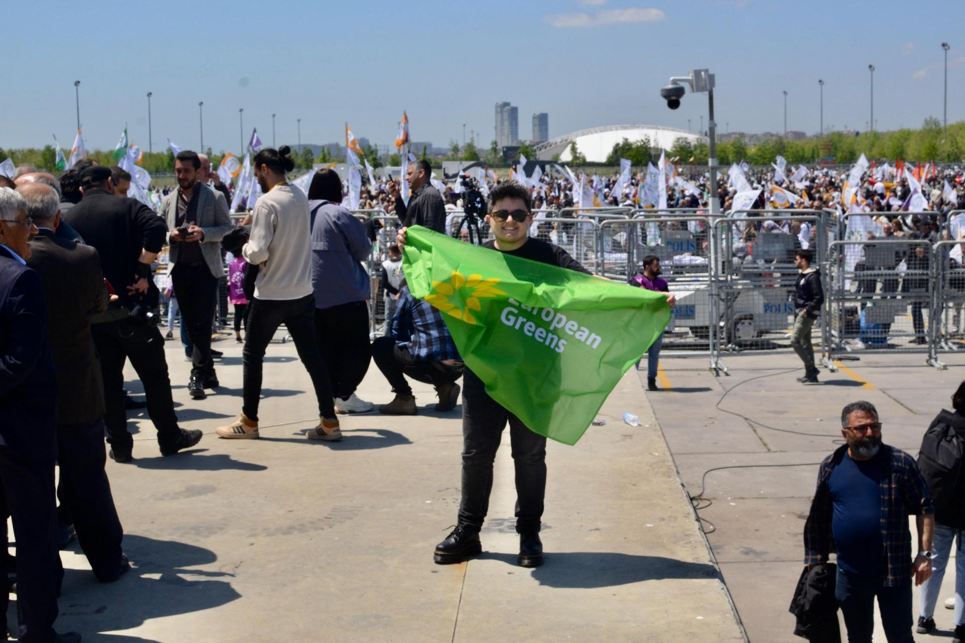 Mina Tolu was in Turkey with a European Greens delegation.