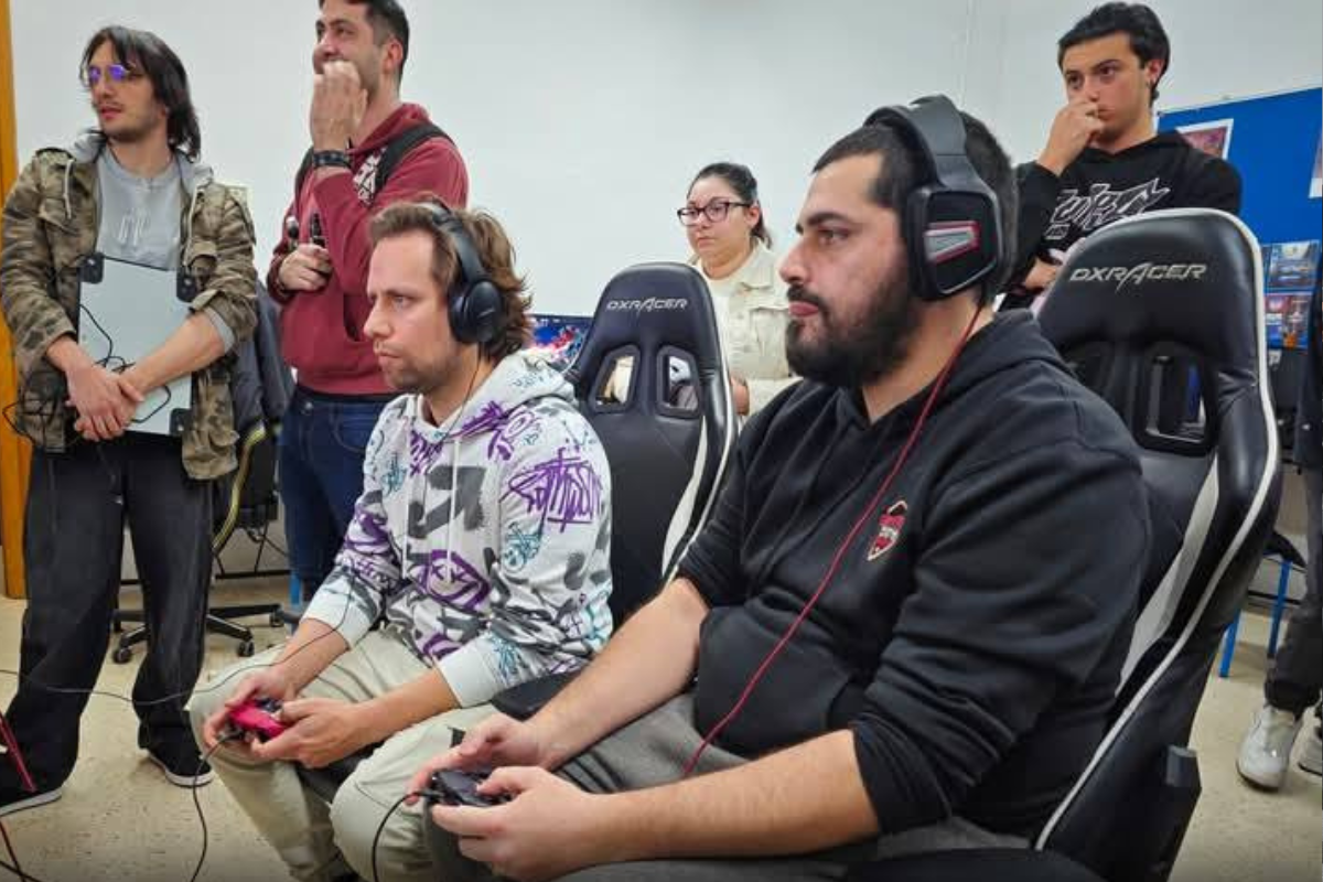 Joseph, right, has been playing streetfighter game Tekken since the age of seven.