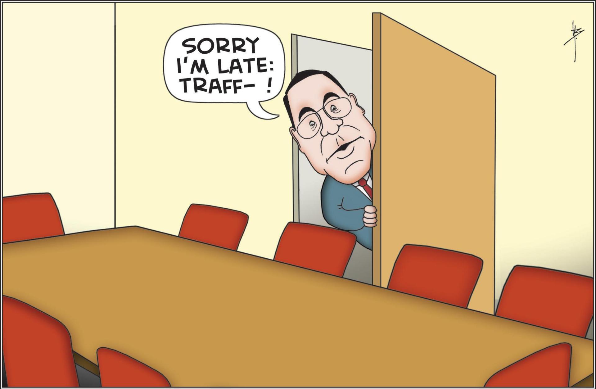 October 4, 2015 - &ldquo;I used to love drawing [former Transport Minister] Joe Mizzi.&rdquo;