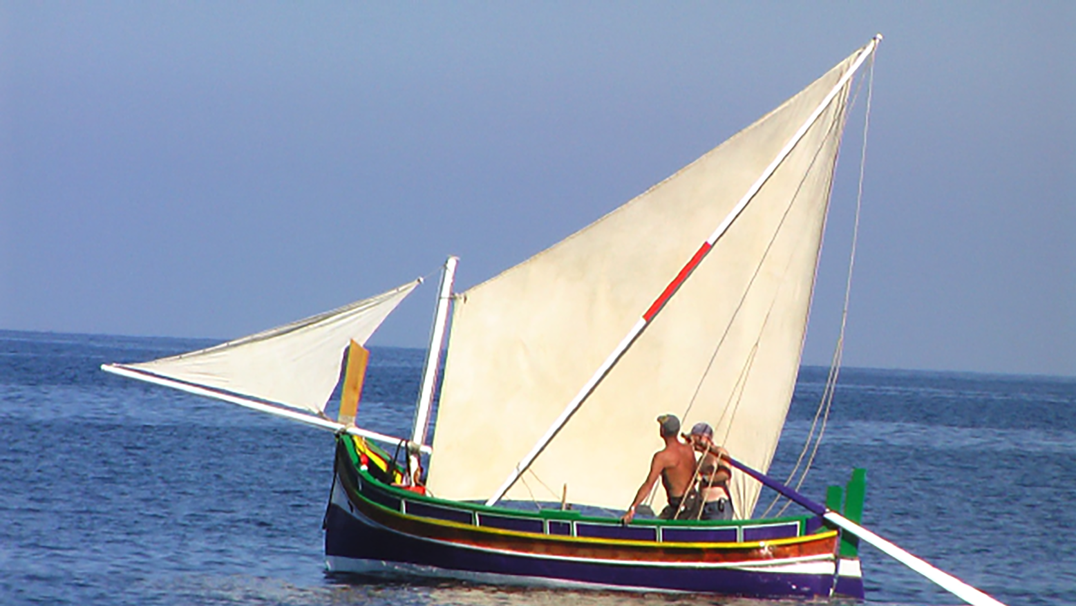 The boat during better days.