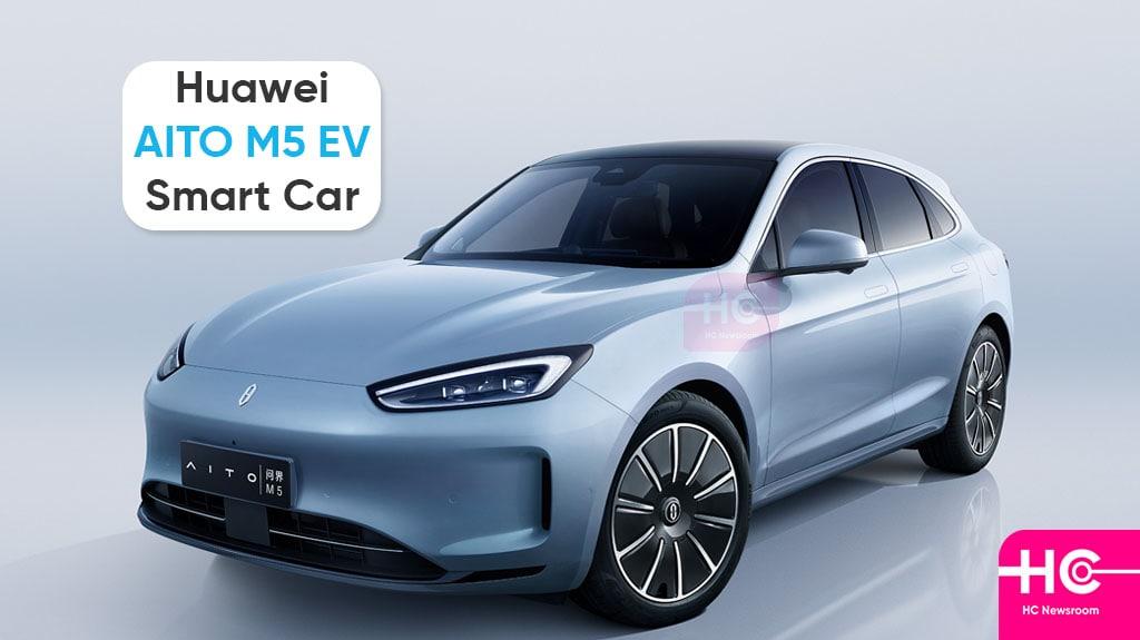 Marketing material show how AITO cars carry the Huawei brand.