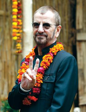 Ringo Starr dropped by.