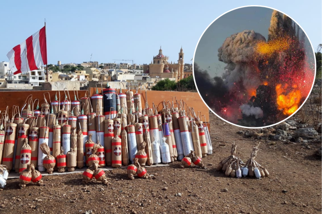 Lucky escape for Gozitan group as fireworks factory blew up