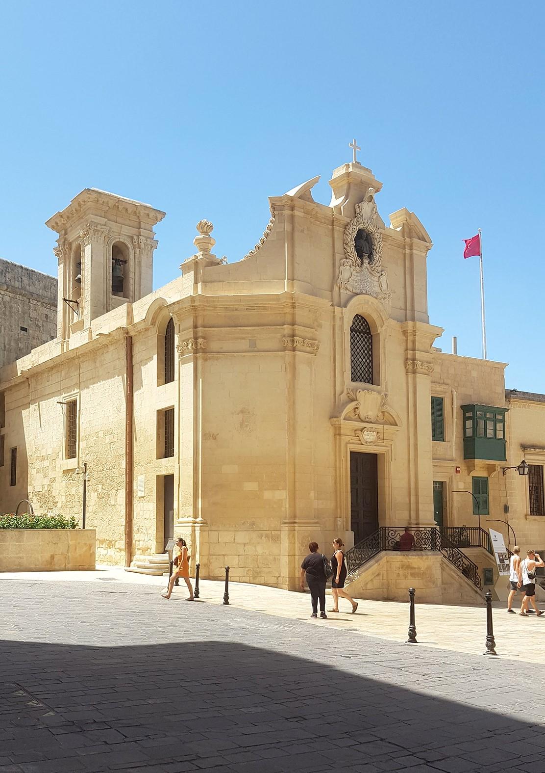 The concert will take place at the church of Our Lady of Victory in Valletta. Photo: Wikimedia Commons