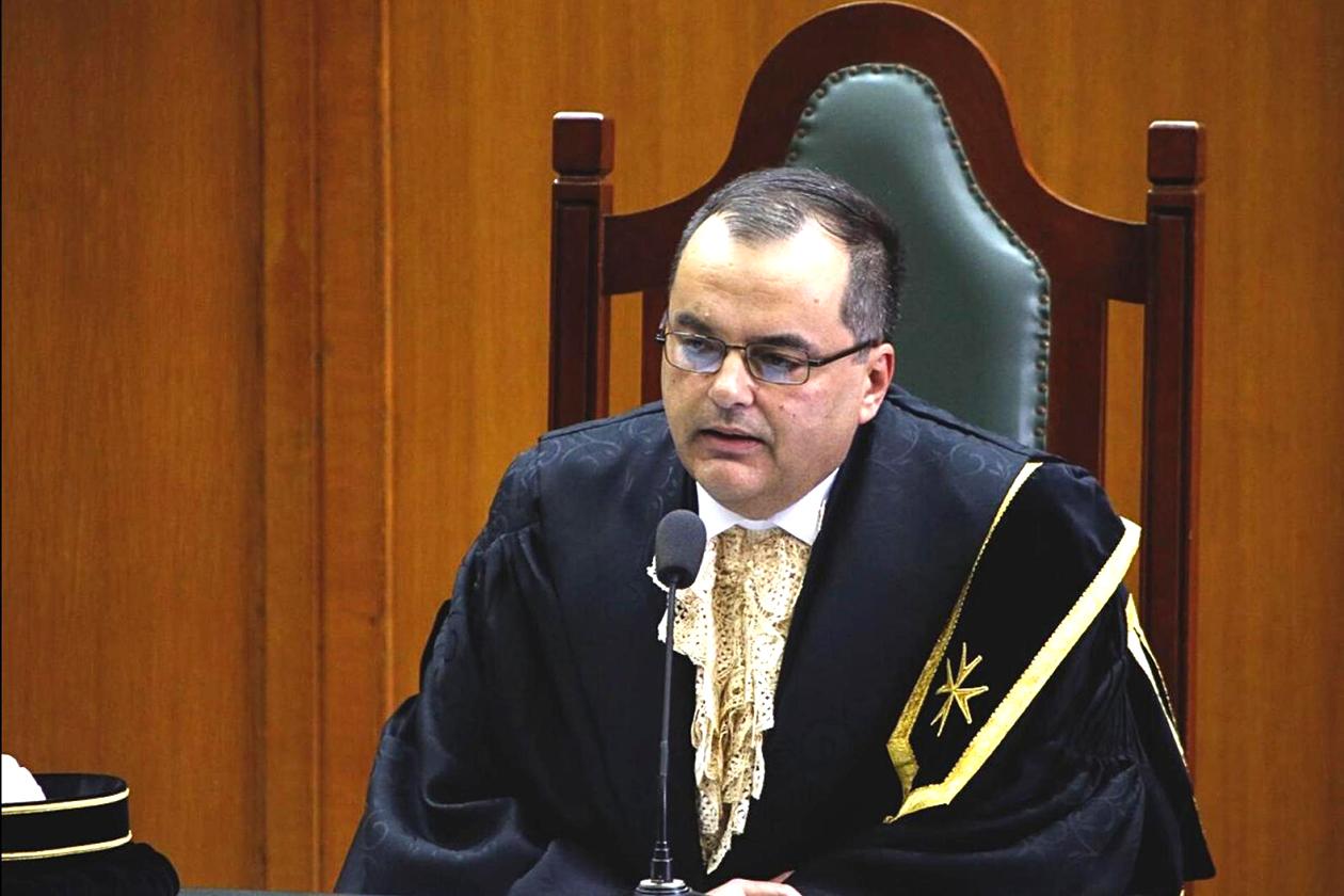 Judge Lawrence (Wenzu) Mintoff. File photo