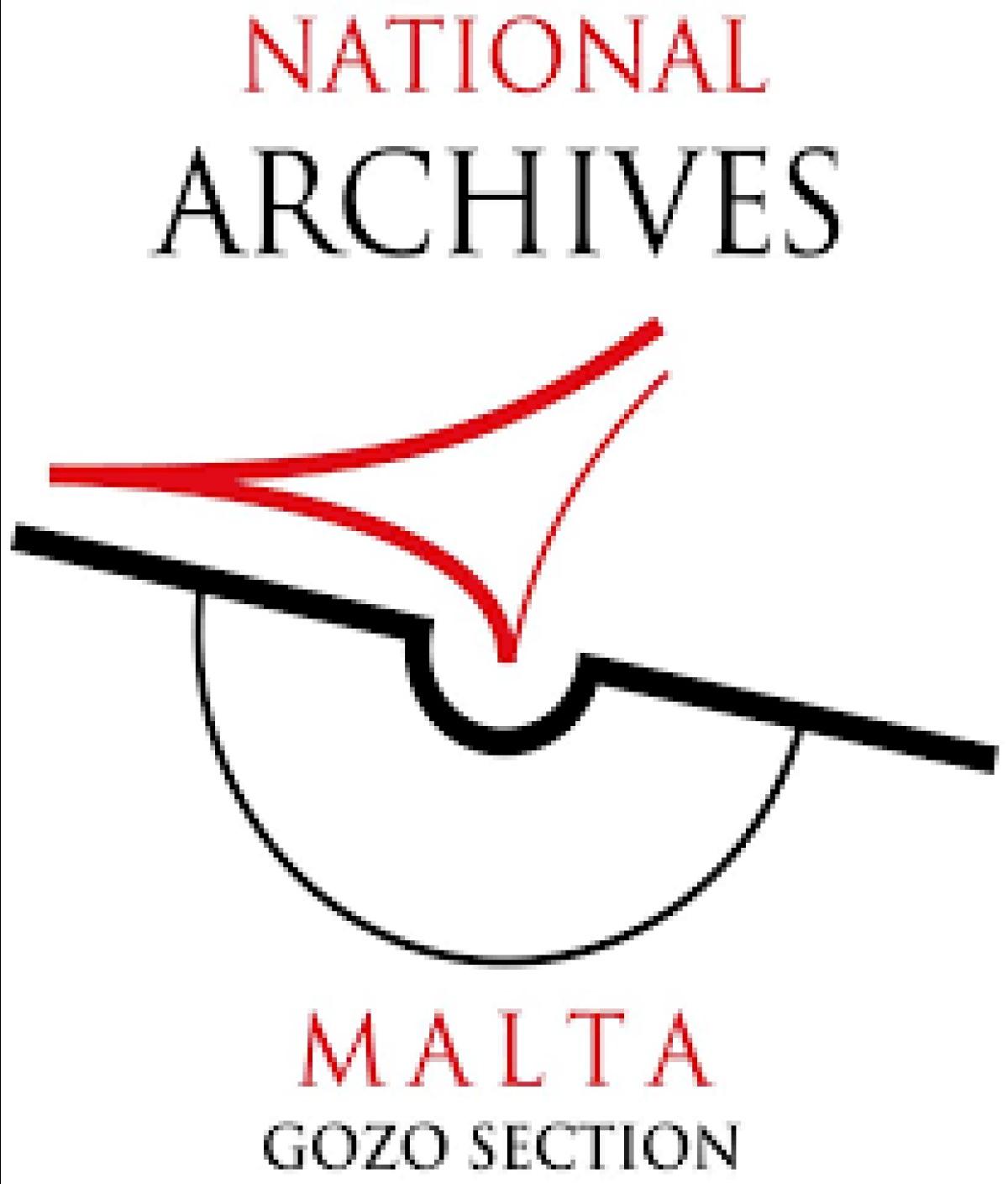 The logo of the Gozo Section of the National Archives.