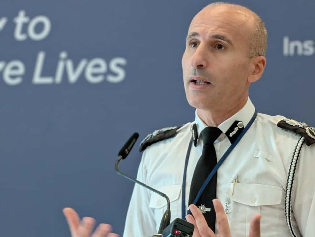 Police Commissioner Angelo Gaf&agrave;. Photo: Chris Sant Fournier