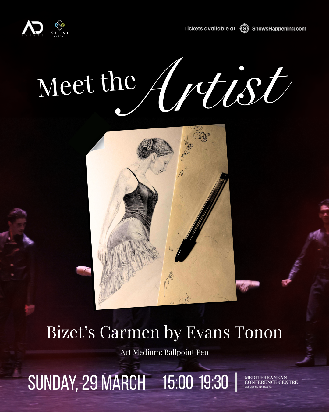 From the intensity of the choreography to the intimacy of Tonon&rsquo;s artwork, this event promises a fully immersive cultural experience - one where ballet and visual art meet on equal footing.