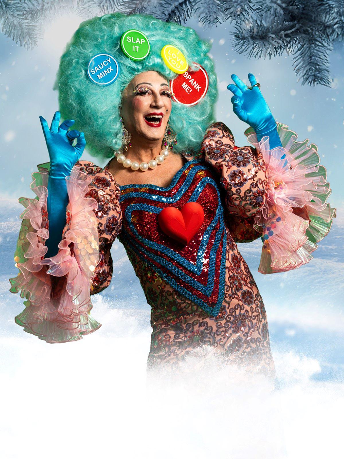 Alan Montanaro as the Dame. Photo: Justin Mamo