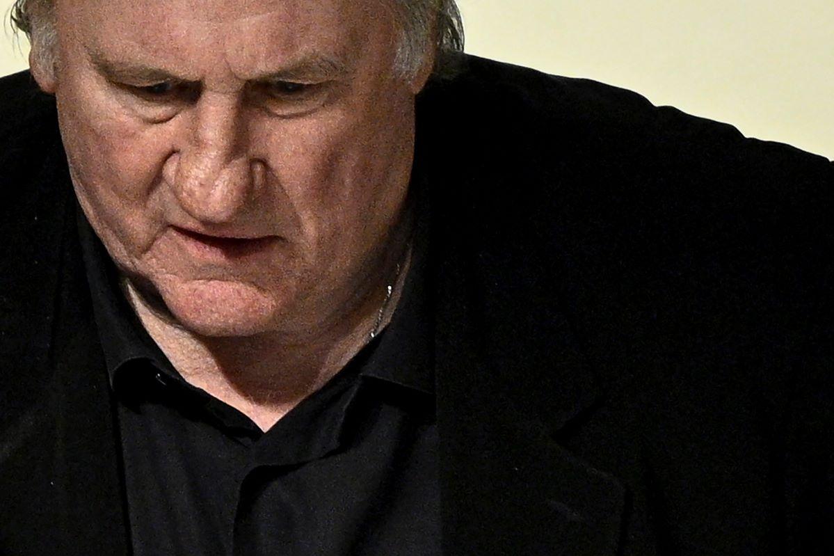 Gerard Depardieu during his trial. Photo: Julien de Rosa (AFP)