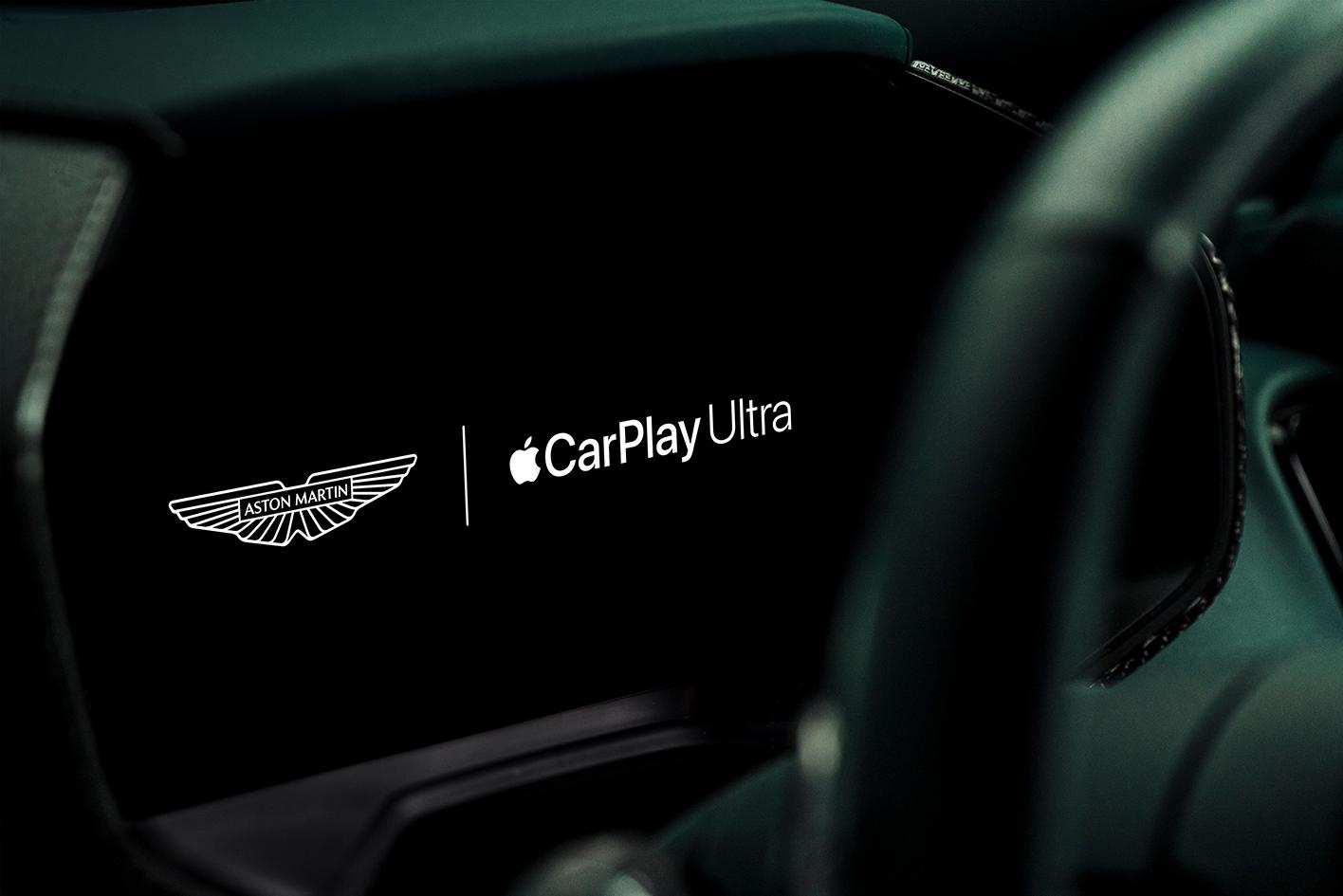 Aston Martin is the first carmaker to utilise the CarPlay Ultra system.
