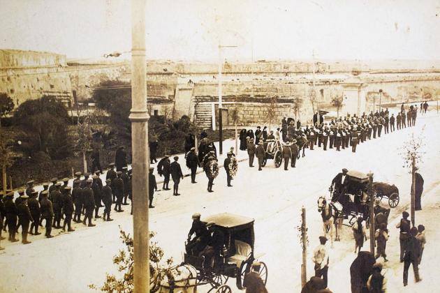 In pictures: Governor Congreve’s burial at sea, 1927
