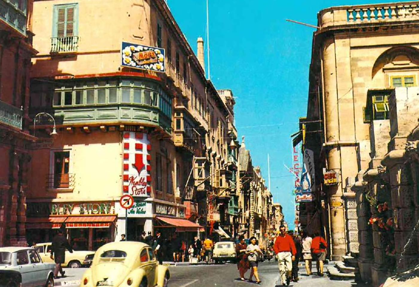 Picture perfect: The Wembley Store captured in colour.