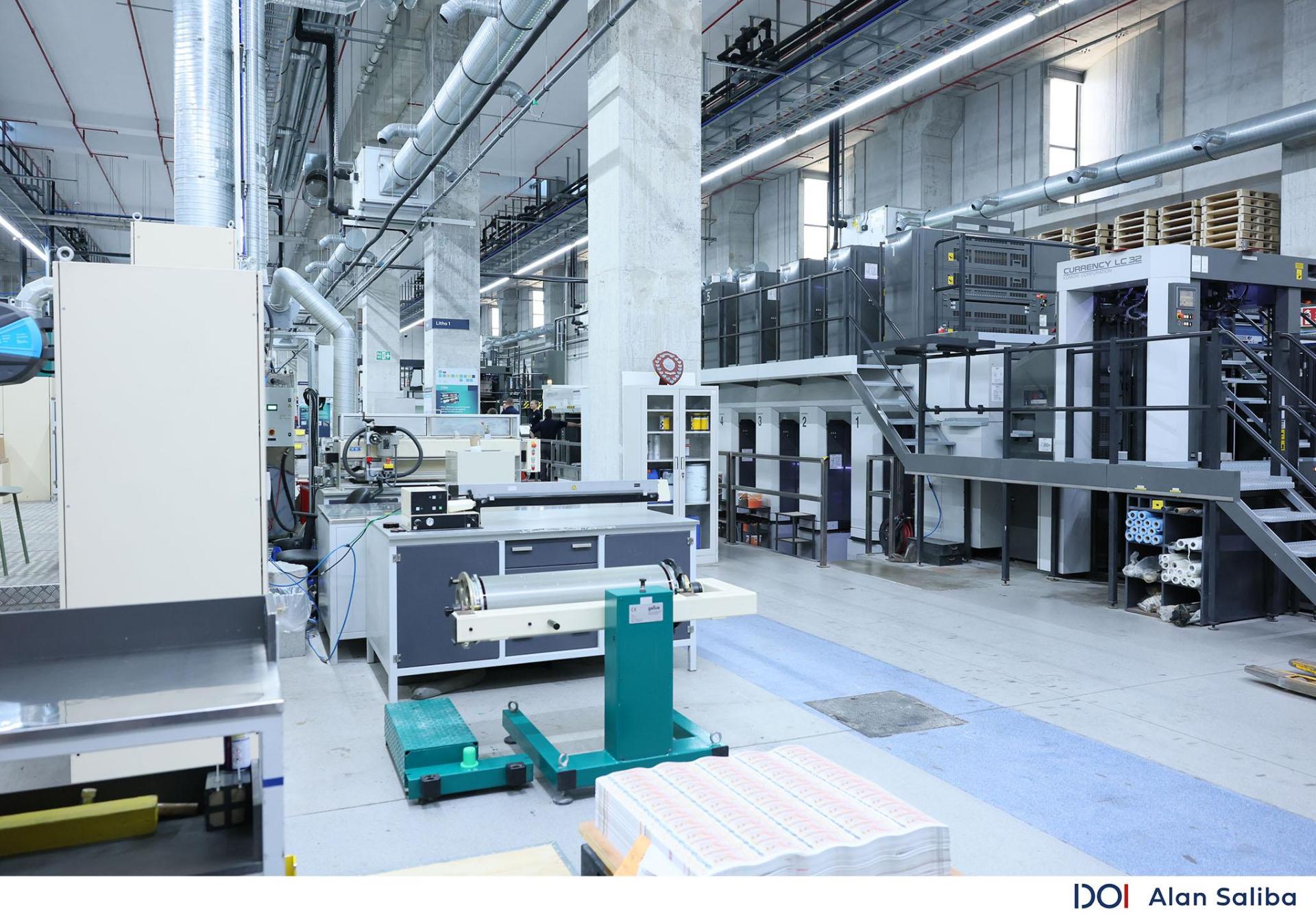 A section of the newly-extended De la Rue factory. (DOI)