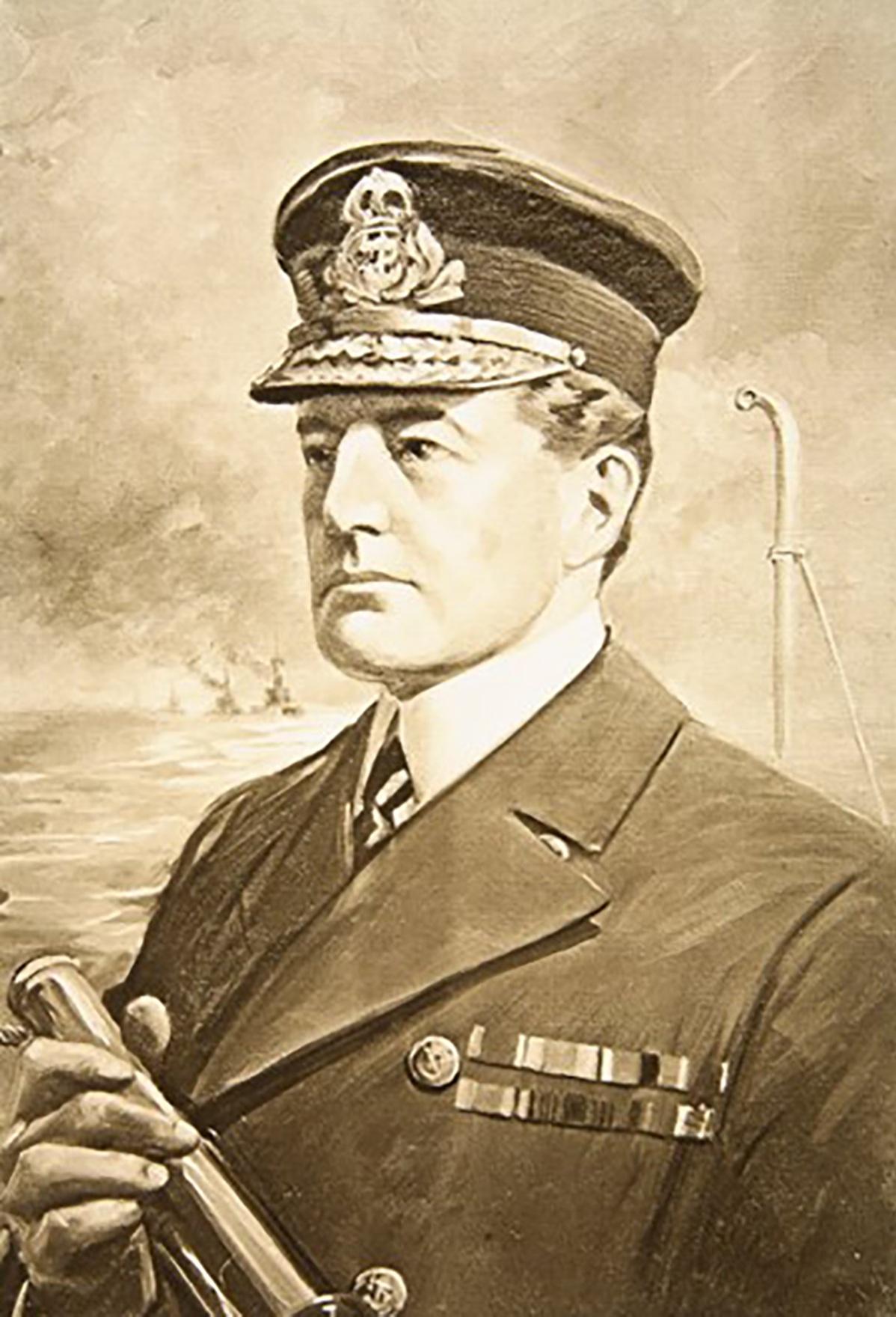 Vice Admiral Sir David Beatty, 1919, by Charles Mills Sheldon.