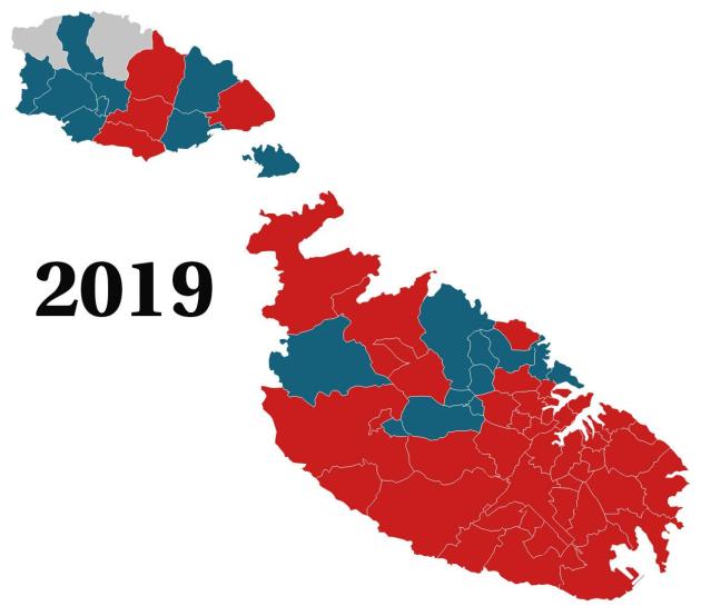 Before: 2019 local council elections results