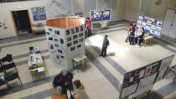 Exhibition organiser Rita Debattista is urging more parents to attend the exhibition currently on show at the St Margaret College Secondary School, Cospicua.