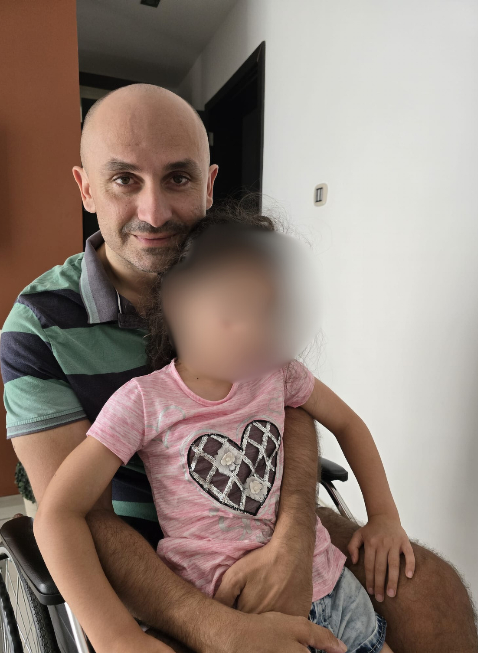 A devoted father of three is seeking donations to help him improve his mobility and independence.