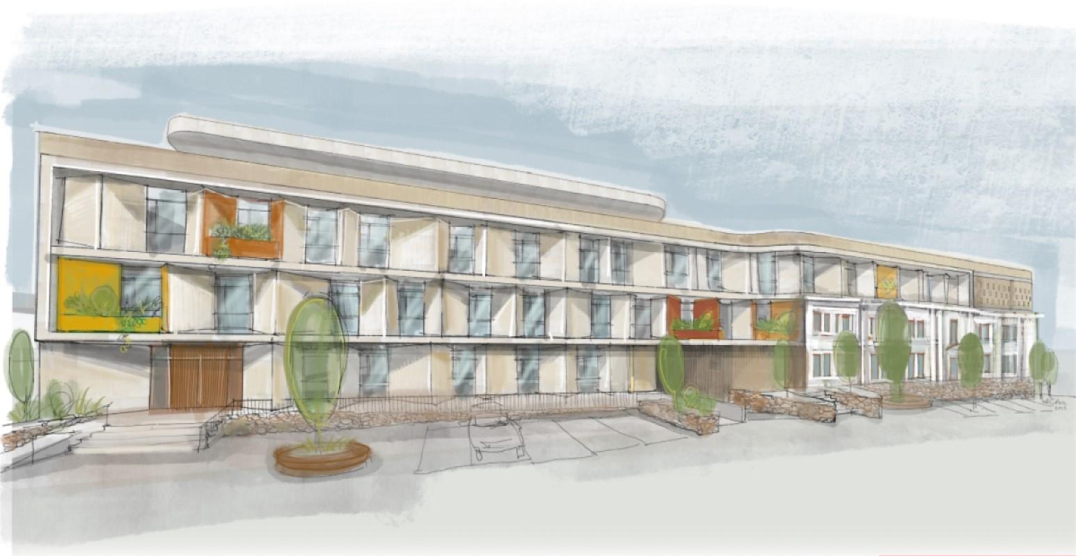 Artist&rsquo;s impression of the new Mellieħa primary.