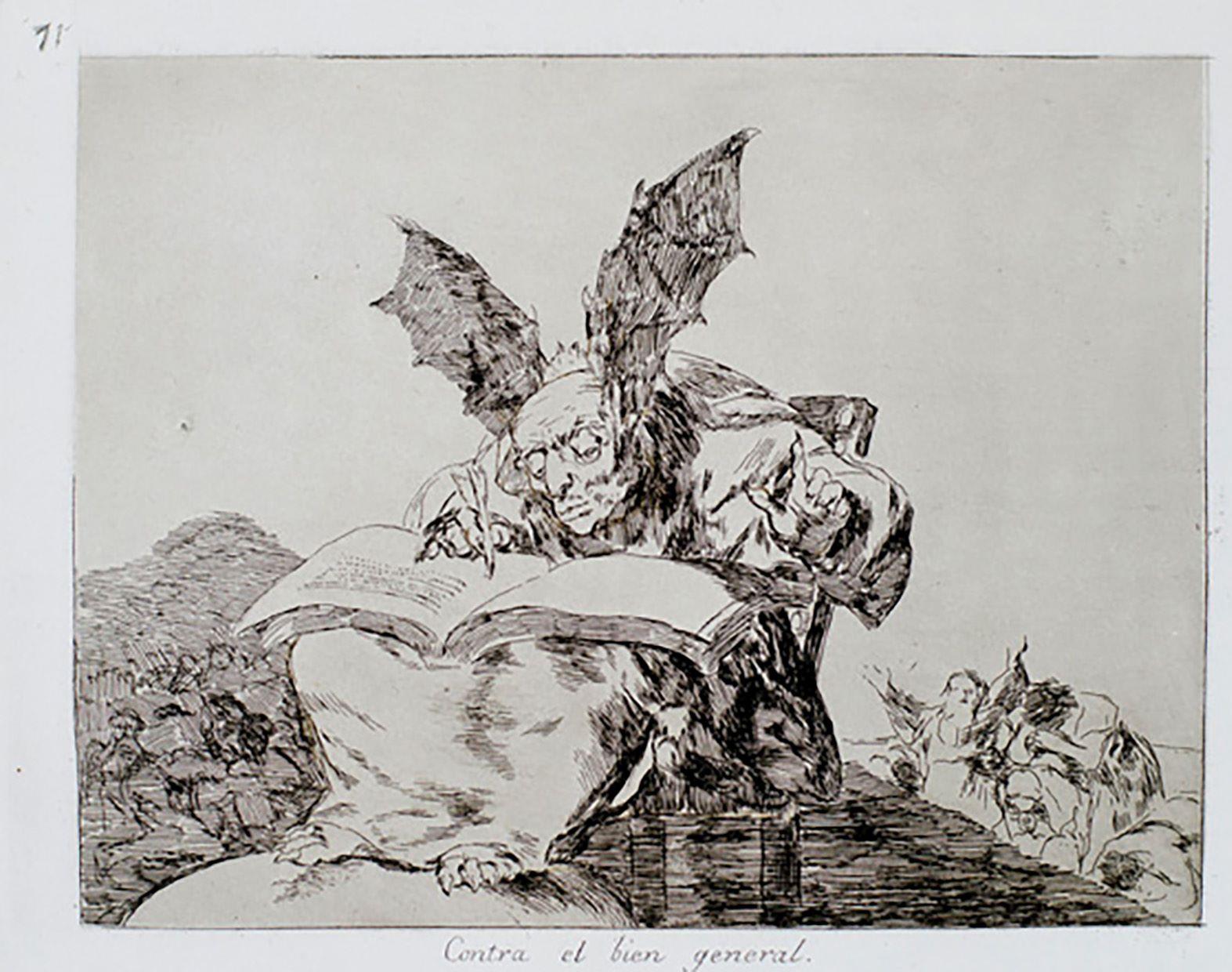 <em>Against the Common Good </em>by Francisco Goya