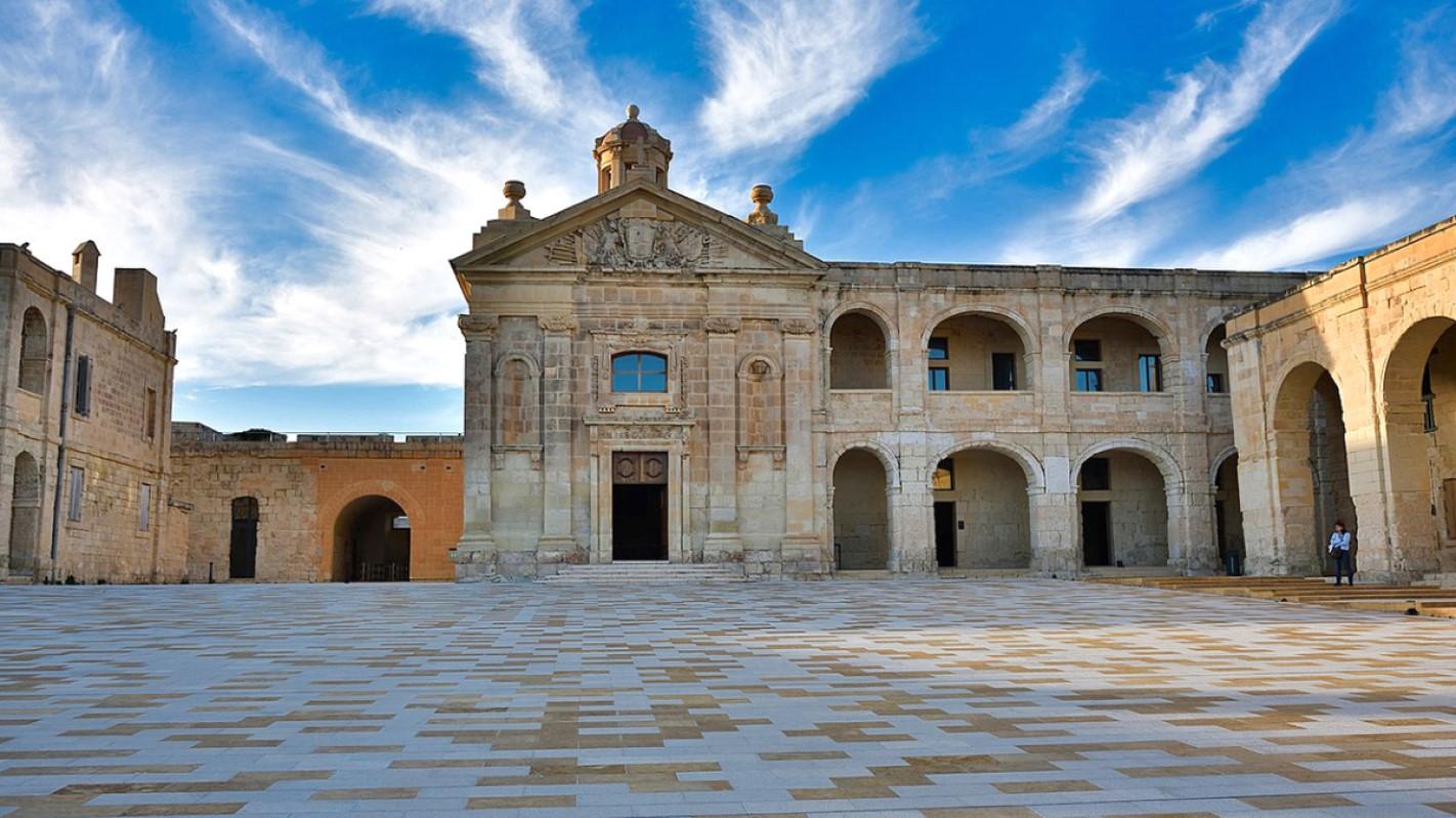 St Anthony of Padua chapel and part of the barracks after restoration. Photo: MIDI
