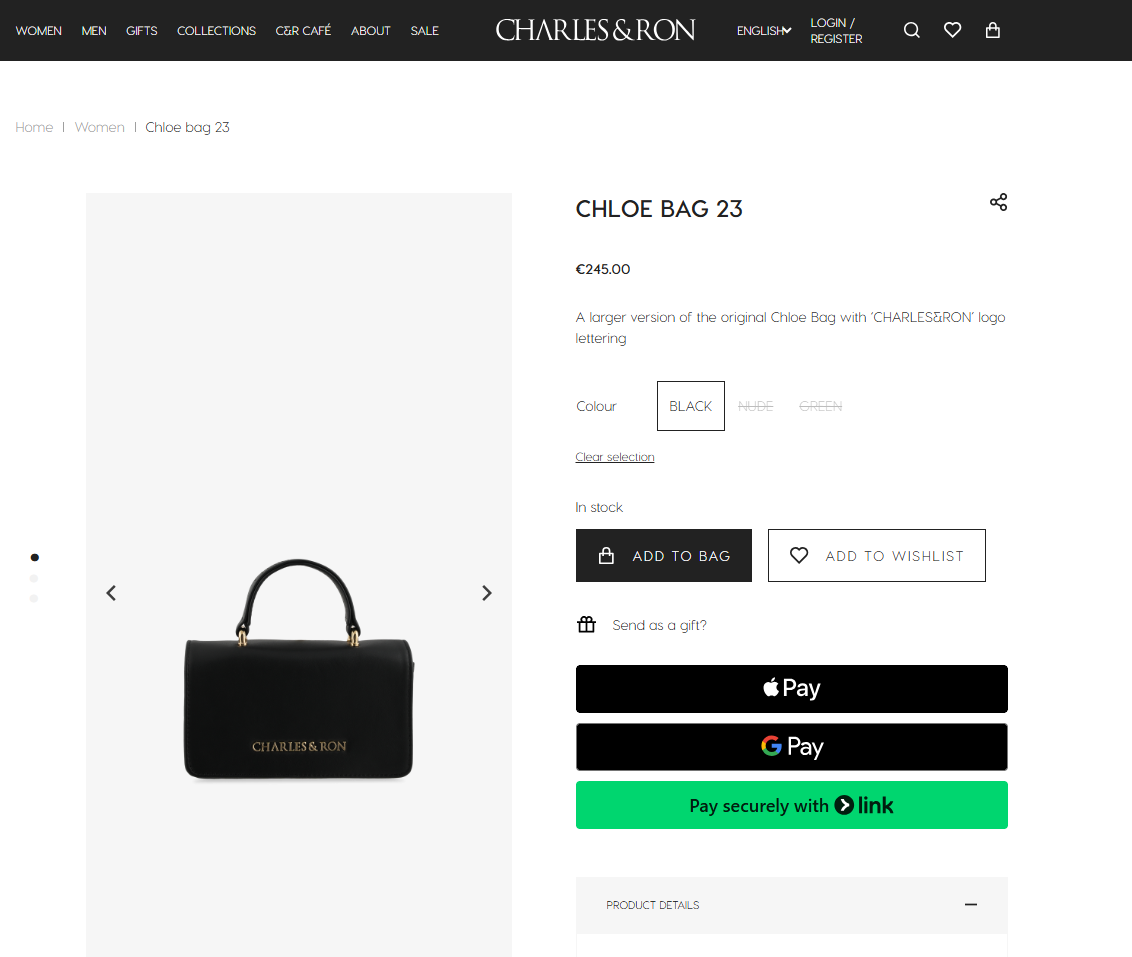Chloe bag by Charles & Ron. Photo: Charles & Ron website