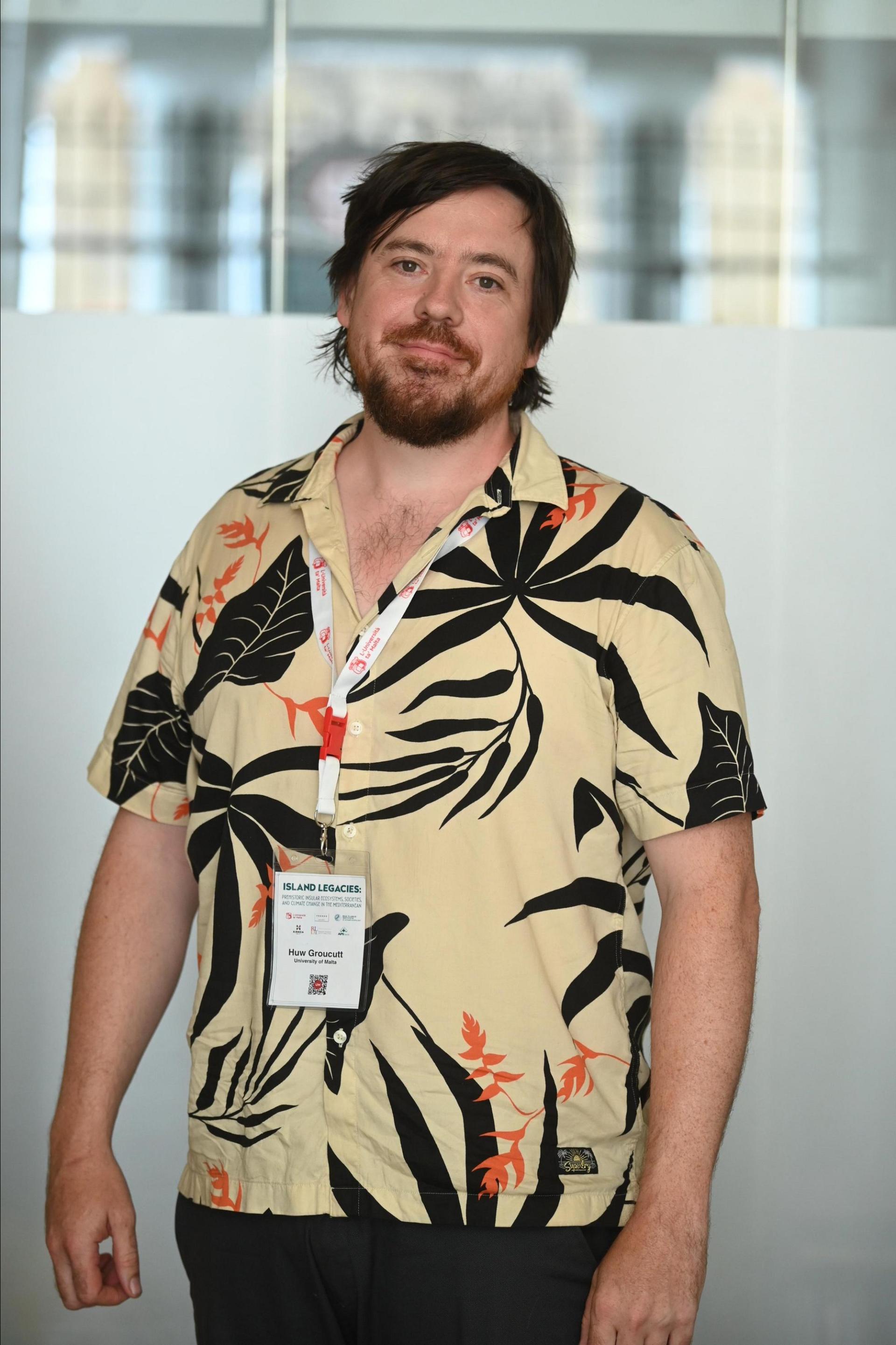 Huw Groucutt says the seashells he is studying are a time capsule into life in antiquity. Photo: Jonathan Borg