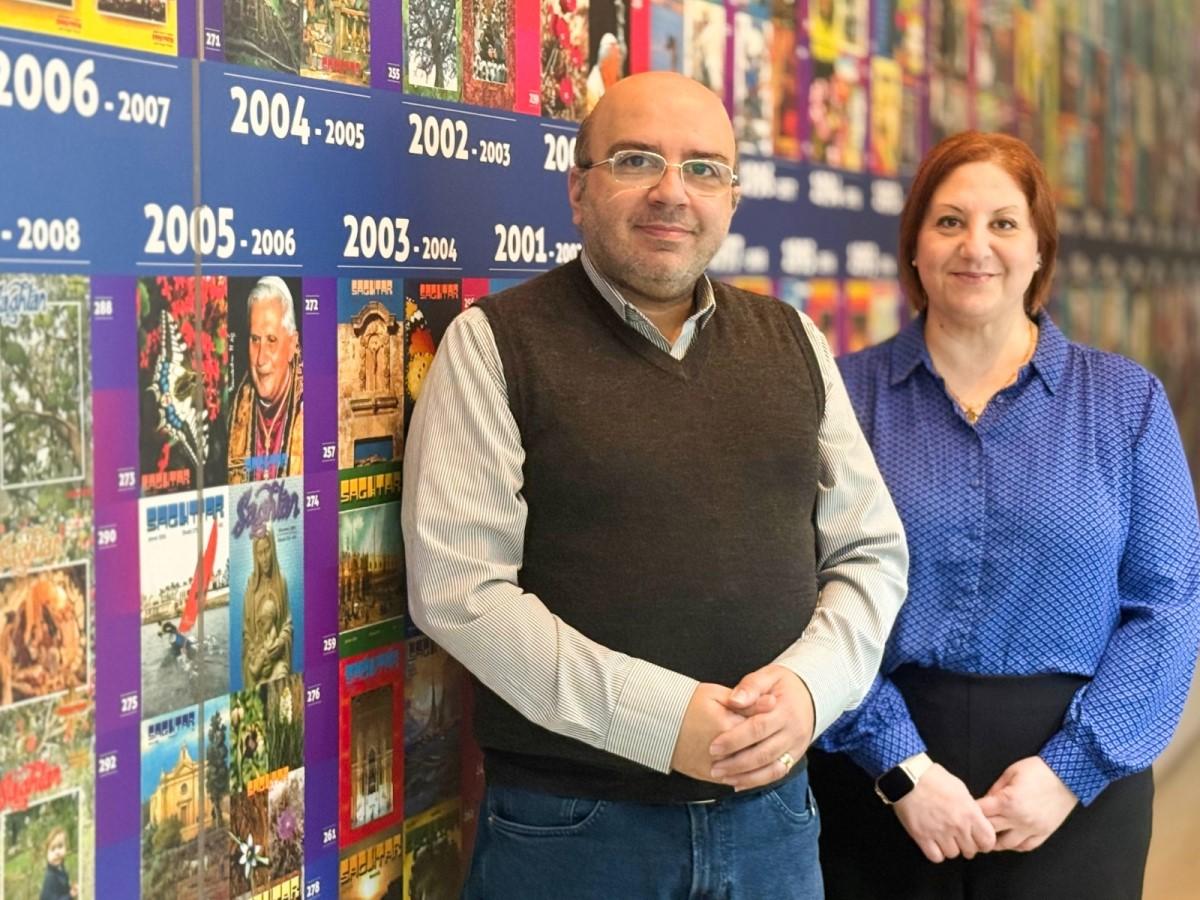 Marco Bonnici and Elaine Germani. Photo: Jonathan Borg