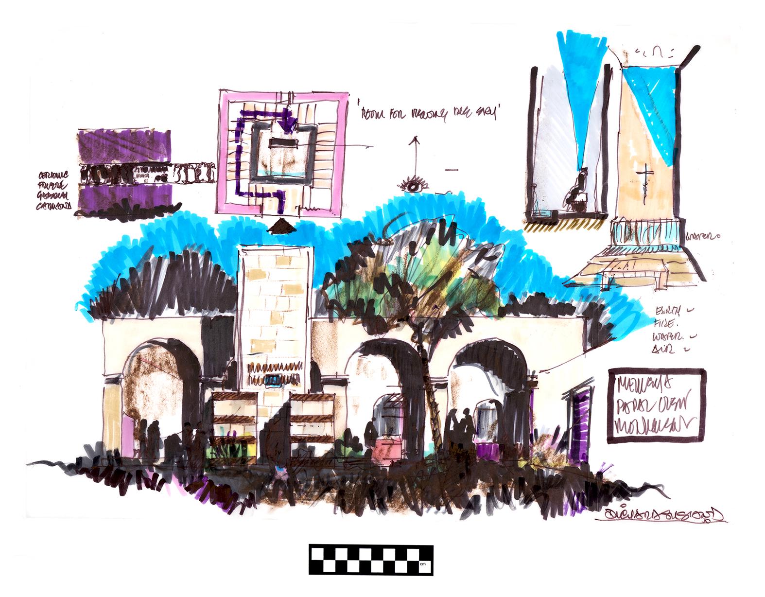 <em>Mellieħa (1990): Concept sketches</em>