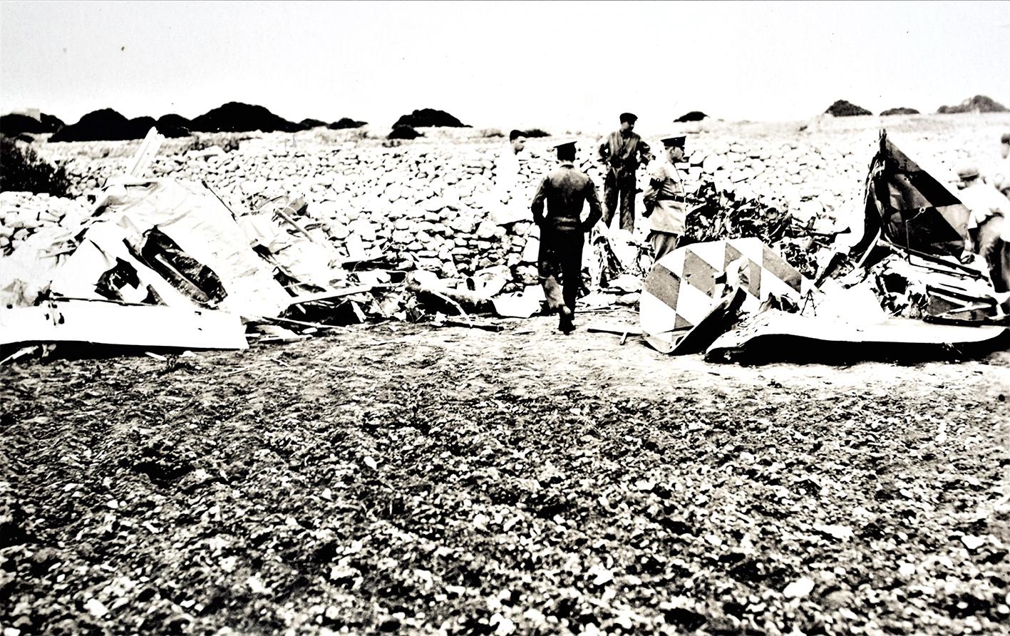 Leading aircraftman Edward Barker, a Briton aged 22, stationed at Ħal Far, lost his life when his parachute failed to open on October 15, 1930.
