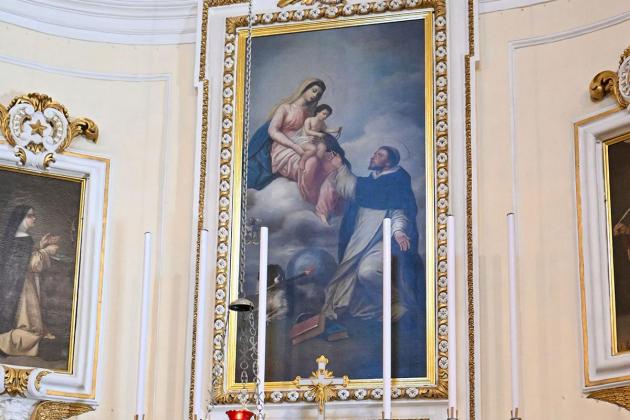 BOV Foundation supports restoration of Our Lady of the Rosary altarpiece