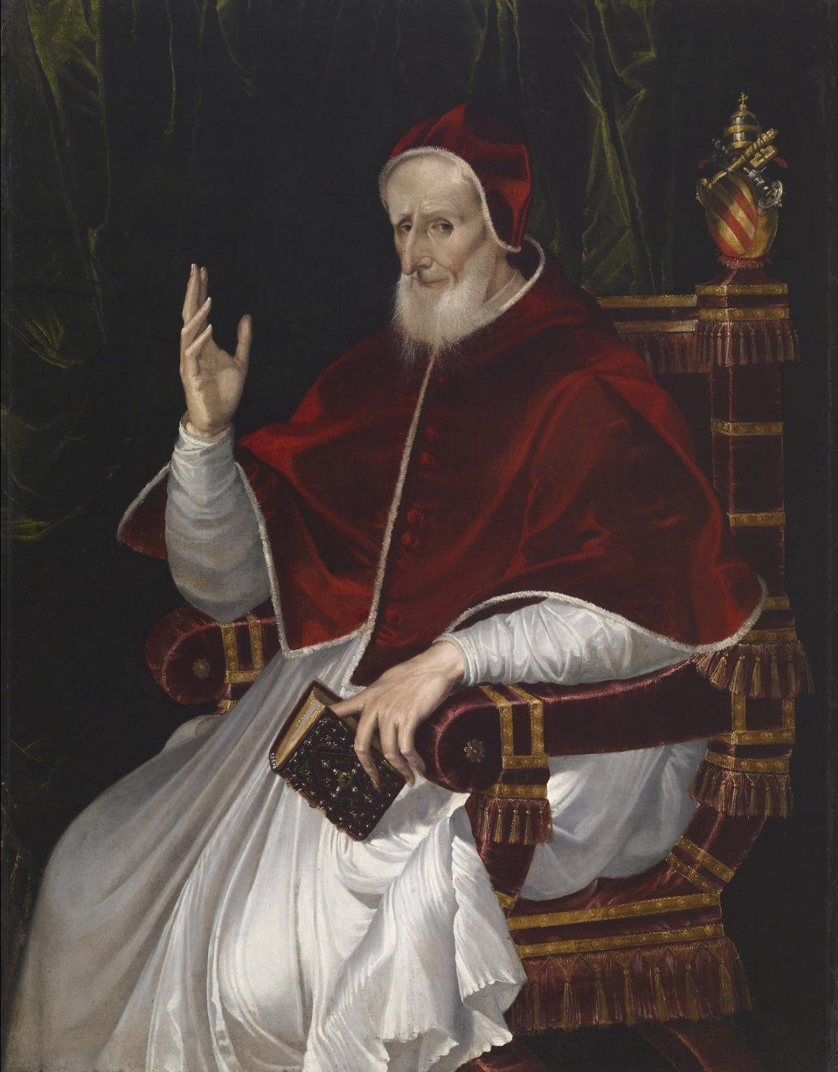 A portrait Pope Pius V by Bartolomeo Passarotti. Photo: Wikipedia.org